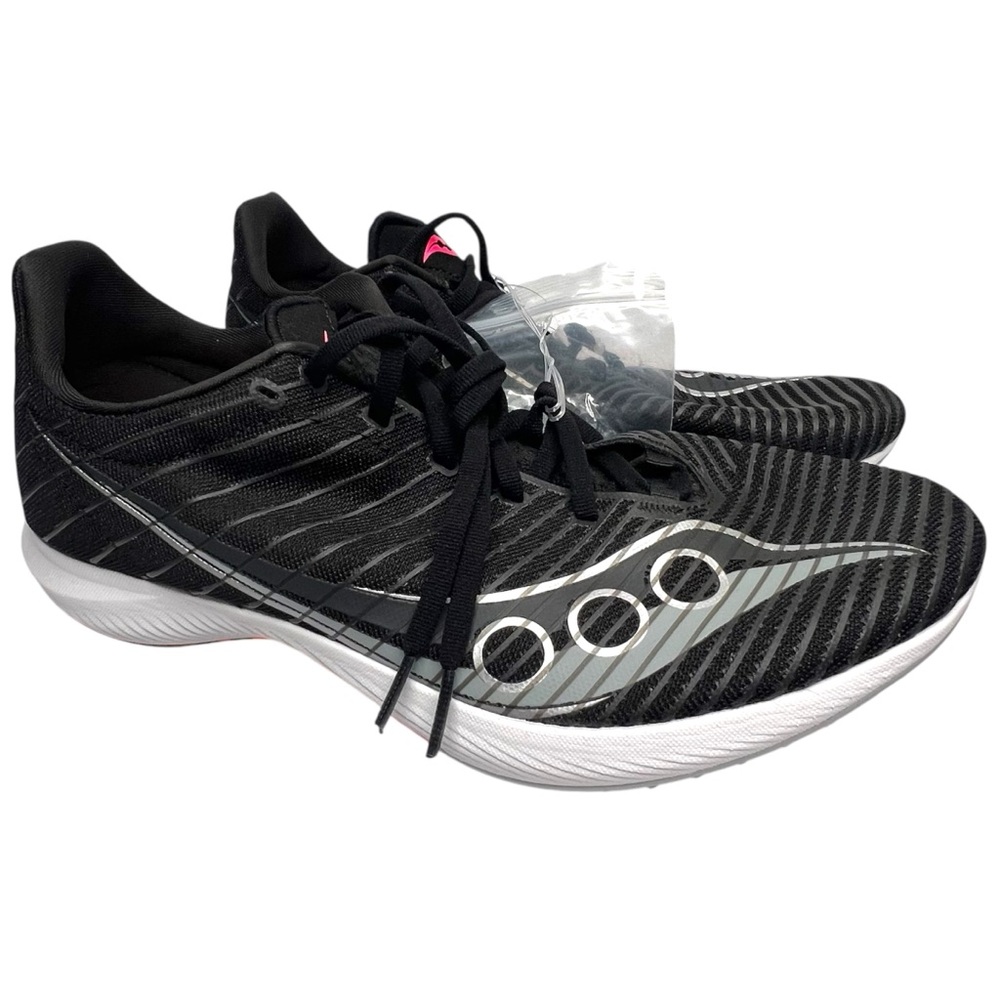 Saucony Velocity MP Mens Size 11.5 Track Shoes Spikes Black Vizi NWOT